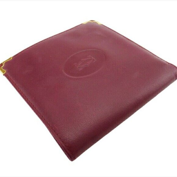 Cartier Bi -fold wallet USED - Picture 4 of 10